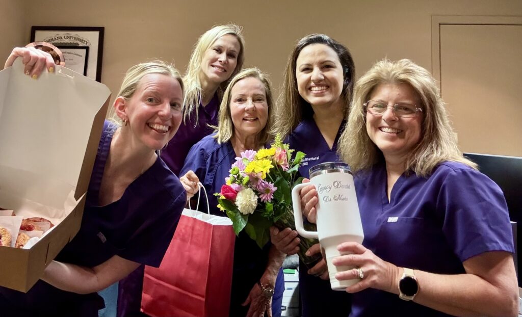 Celebrating Birthday at Legacy Dental of Denton